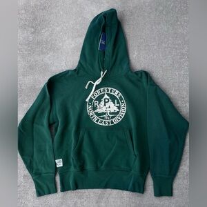 Polo Ralph Lauren forest green foresters north east division hoodie sweatshirt
